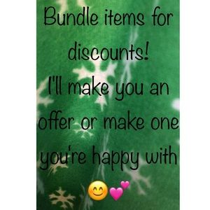 Bundle multiple things you like for better deals